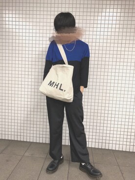 うめちゃんさん（メンズ・179cm）の春コーディネート