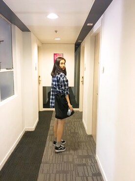 菅桃野莉さんのコーディネート