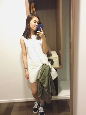 菅桃野莉さんのコーディネート