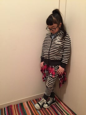 ANNさん（キッズ・120cm）の冬コーディネート