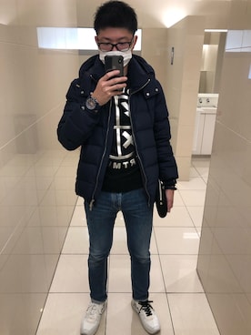 「Tendence（テンデンス）のアイテム」を使った、〓ともみっち✴︎✴︎さん（メンズ・171cm）の冬コーディネート