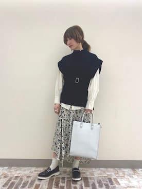 KUMiさん（レディース・159cm）の冬コーディネート