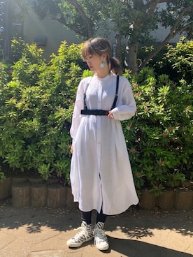 KUMiさん（レディース・159cm）の春コーディネート