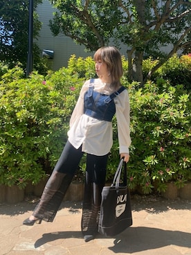 KUMiさん（レディース・159cm）の春コーディネート