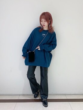 KUMiさん（レディース・159cm）の秋コーディネート