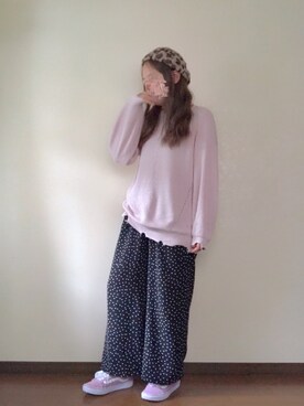 「w closet」｜「アイテム（ハンチング/ベレー帽）」を使った、たかなしなつみさん（レディース・167cm）の秋コーディネート