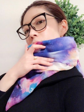 「chambre de charme（シャンブルドゥシャーム）のアイテム（ジャケット/アウター）」を使った、いちさん（レディース・157cm）の秋コーディネート