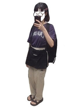 「Cherokee（-）のアイテム」を使った、光さん（レディース・151cm）の秋コーディネート