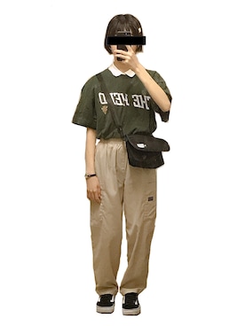 「J-AXIS（ｼﾞｪｲｱｸｼｽ）のアイテム」を使った、光さん（レディース・150cm）の夏コーディネート