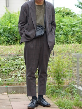 ゆずさん（メンズ・169cm）の夏コーディネート