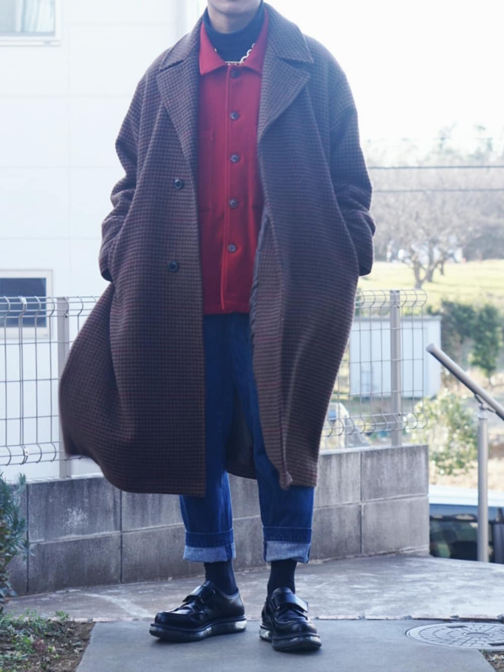 FREAK'S STORE（フリークスストア）の「チェックトレンチコート