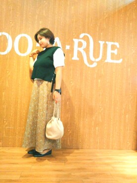 SHOO・LA・RUE｜reimama使用「Cutie Blonde（【S-L/骨格診断/2点セット】ニットベスト+プルオーバー）」的時尚穿搭