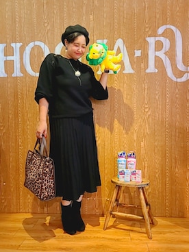 「毛玉になりにくいニット」｜reimamaさん（レディース・169cm）の秋コーディネート