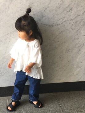 「teva風」｜miiさん（キッズ・80cm）の春コーディネート