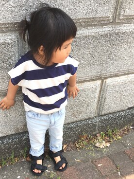 「teva風」｜miiさん（キッズ・80cm）の春コーディネート