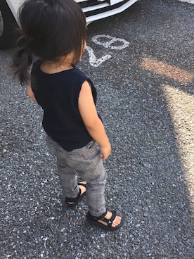 miiさん（キッズ・90cm）の夏コーディネート