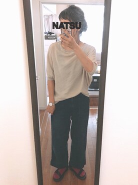 NATSUさん(レディース・163cm)の夏コーディネート