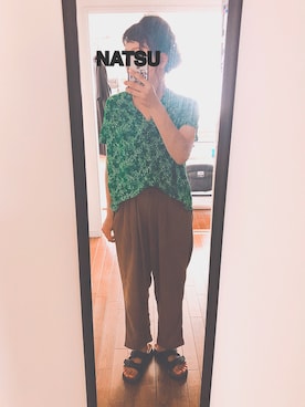 NATSUさん（レディース・163cm）の夏コーディネート