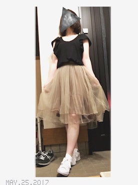 neneneさん（レディース・163cm）の春コーディネート