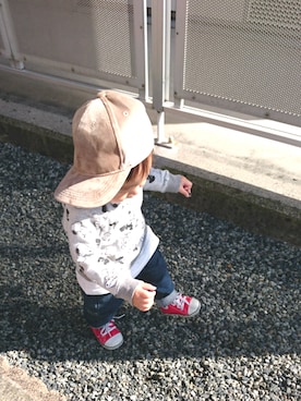 いさちゃんさん(キッズ・80cm)の秋コーディネート