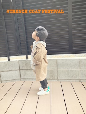 いさちゃんさん（キッズ・100cm）の春コーディネート