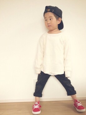 いさちゃんさん(キッズ・100cm)の春コーディネート