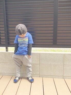 いさちゃんさん(キッズ・100cm)の春コーディネート