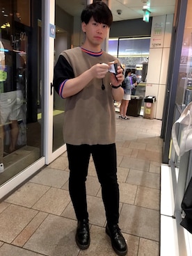 くま🧸さん(メンズ・165cm)の夏コーディネート