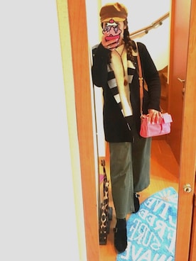 LOCO❤︎さん（レディース・159cm）の冬コーディネート
