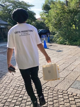 「COOTIE」｜「アイテム（財布/小物）」を使った、kao.83さん（メンズ・171cm）の秋コーディネート