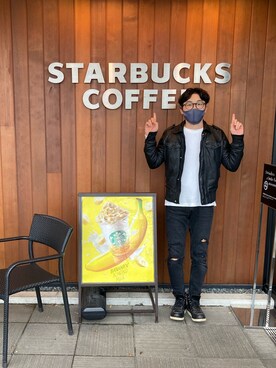 「DIESEL（ディーゼル）のアイテム（ライダースジャケット）」を使った、kao.83さん（メンズ・171cm）の春コーディネート