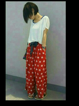 しゃおさん（レディース・157cm）の夏コーディネート