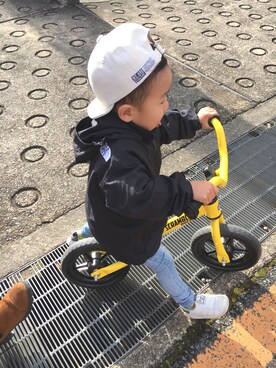 kaaaaayoさん（キッズ・90cm）の冬コーディネート