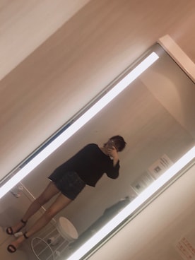 「日常」｜「アイテム（サンダル）」を使った、louさん（レディース・158cm）の夏コーディネート
