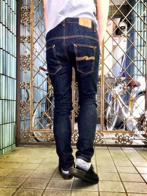 KEITA(ΦωΦ)｜Nudie Jeansのデニムパンツを使ったコーディネート - WEAR