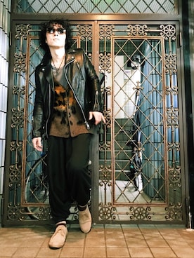 KEITA(ΦωΦ)さん（メンズ・181cm）の冬コーディネート