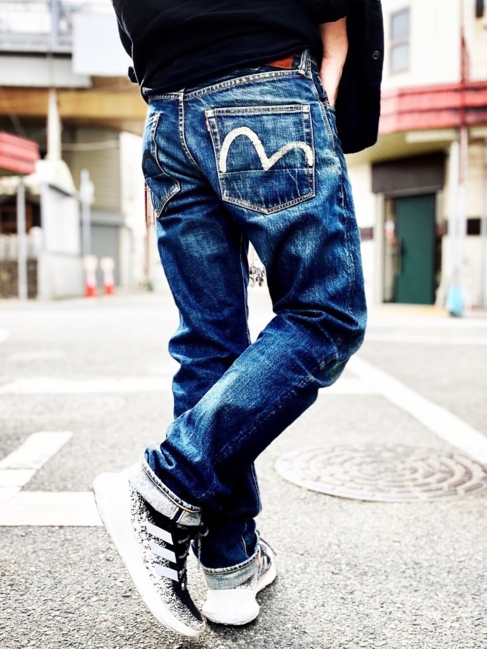KEITA(ΦωΦ)｜Evisu Jeansのデニムパンツを使ったコーディネート - WEAR