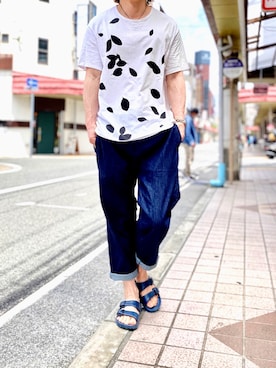「ラッドミュージシャン」｜「アイテム（アナログ腕時計）」を使った、KEITA(ΦωΦ)さん（メンズ・182cm）の春コーディネート