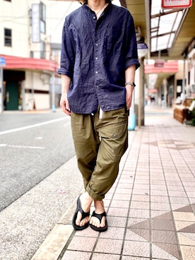 「BACKNUMBER」｜「アイテム（アナログ腕時計）」を使った、KEITA(ΦωΦ)さん（メンズ・182cm）の夏コーディネート