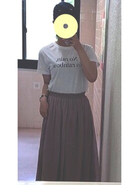 スカートを使った くすみピンク の人気ファッションコーディネート Wear