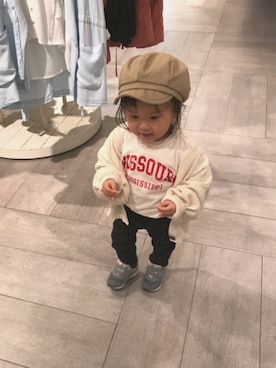 kaさん（キッズ・80cm）の春コーディネート