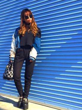Maiさん（レディース・155cm）の冬コーディネート