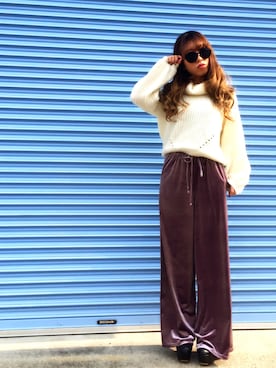 Maiさん（レディース・155cm）の冬コーディネート