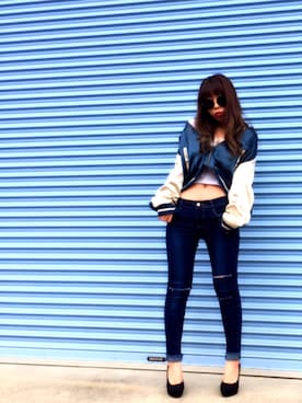 Maiさん（レディース・155cm）の春コーディネート