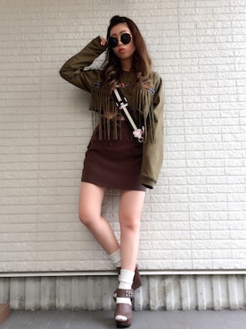 Maiさん（レディース・155cm）の春コーディネート