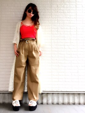 Maiさん（レディース・155cm）の春コーディネート