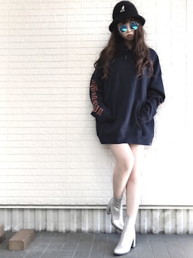 Maiさん（レディース・155cm）の冬コーディネート