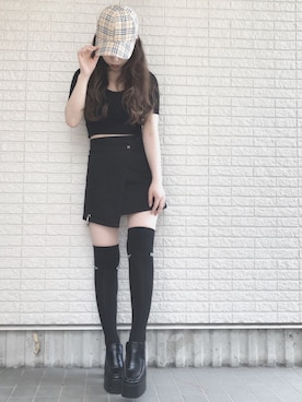 「アイテム（ピアス（両耳用））」を使った、Maiさん（レディース・155cm・20代）の春コーディネート