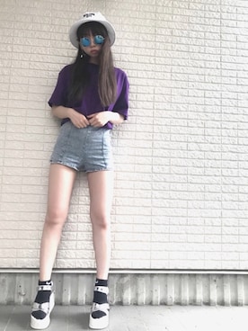 「アイテム（ピアス（両耳用））」を使った、Maiさん（レディース・155cm・20代）の春コーディネート