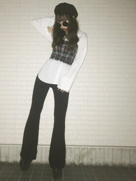 Maiさん（レディース・155cm）の秋コーディネート